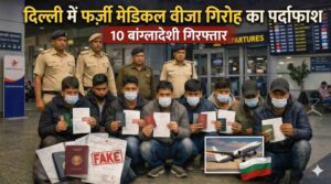 दिल्ली में फर्जी मेडिकल वीजा मामले में पकड़े गए बांग्लादेशी आरोपी